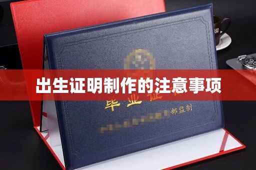特克斯出生证明制作的注意事项