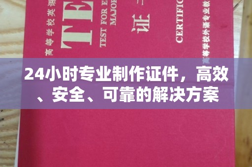 特克斯24小时专业制作证件，高效、安全、可靠的解决方案