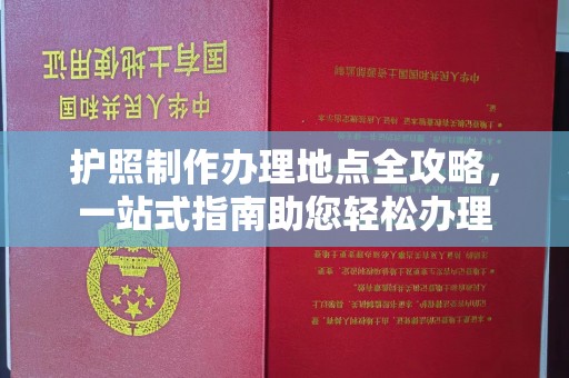 特克斯护照制作办理地点全攻略，一站式指南助您轻松办理